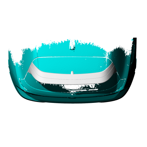 Carbon Fiber Roof Spoiler for Volkswagen Golf MK8 8R 8GTI 2021-2022